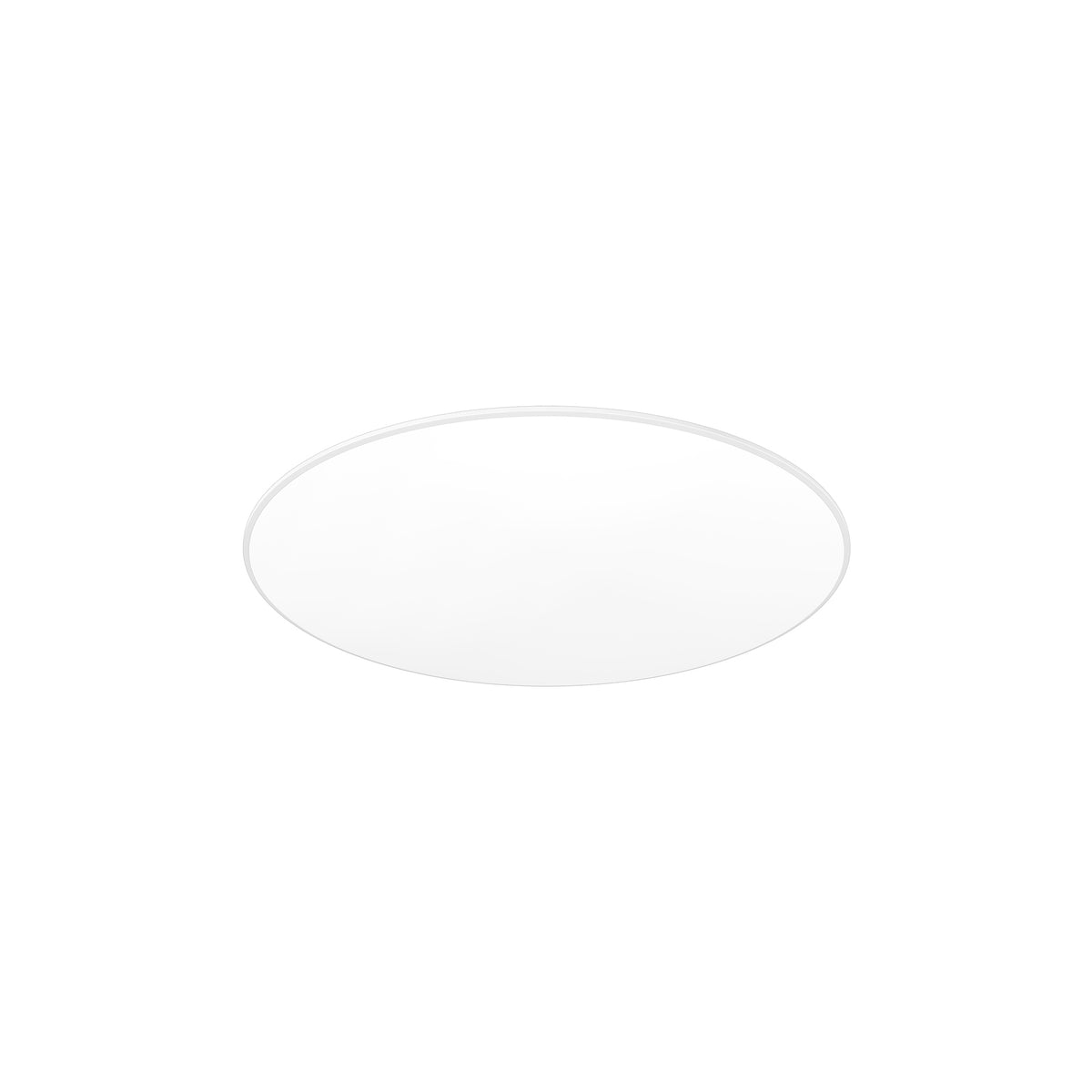 Plafonnier LED Slim CCT blanc, Ø 46 cm