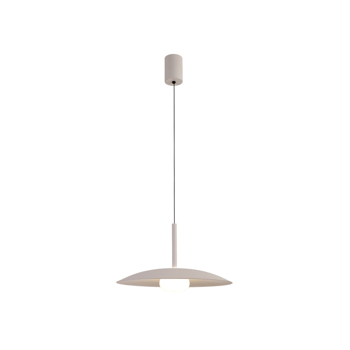 Suspension LED Lidia, verre