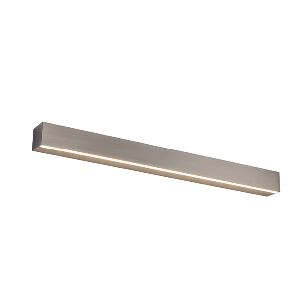 Applique murale LED Elegance grise, L 61 cm