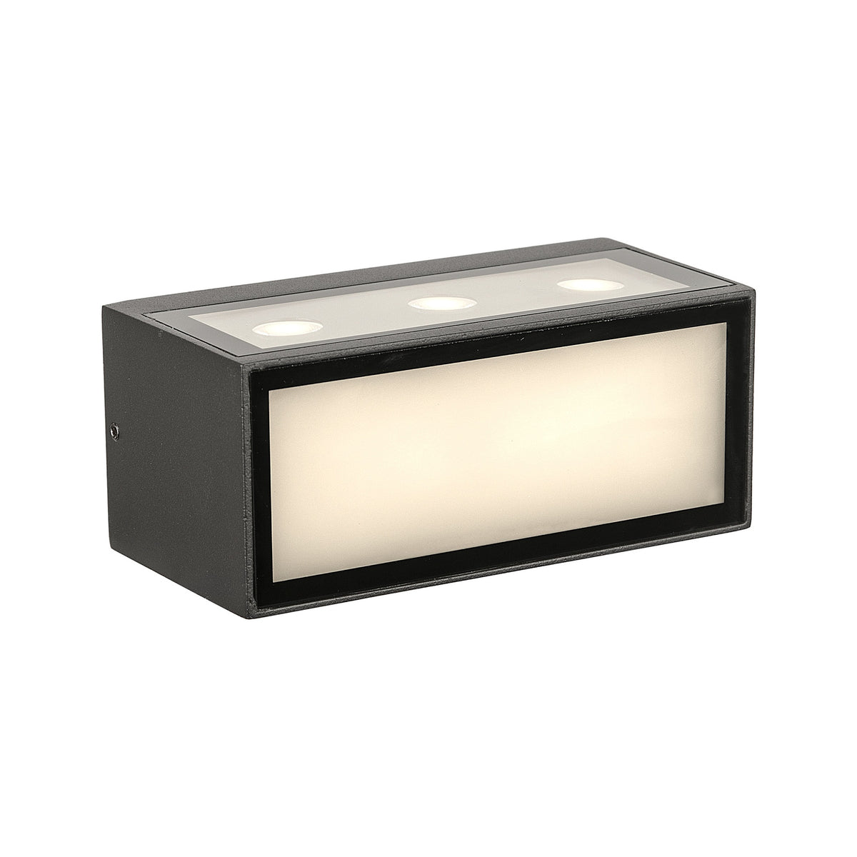 Applique extérieure LED Cancun gris foncé, IP65