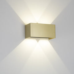 Luminaire extérieur | Davos Dorée L 20 cm