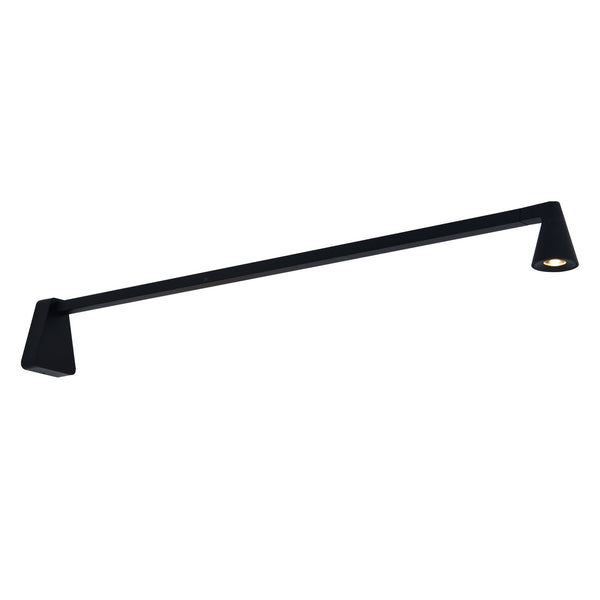 Applique murale LED Africa noire, L 60 cm