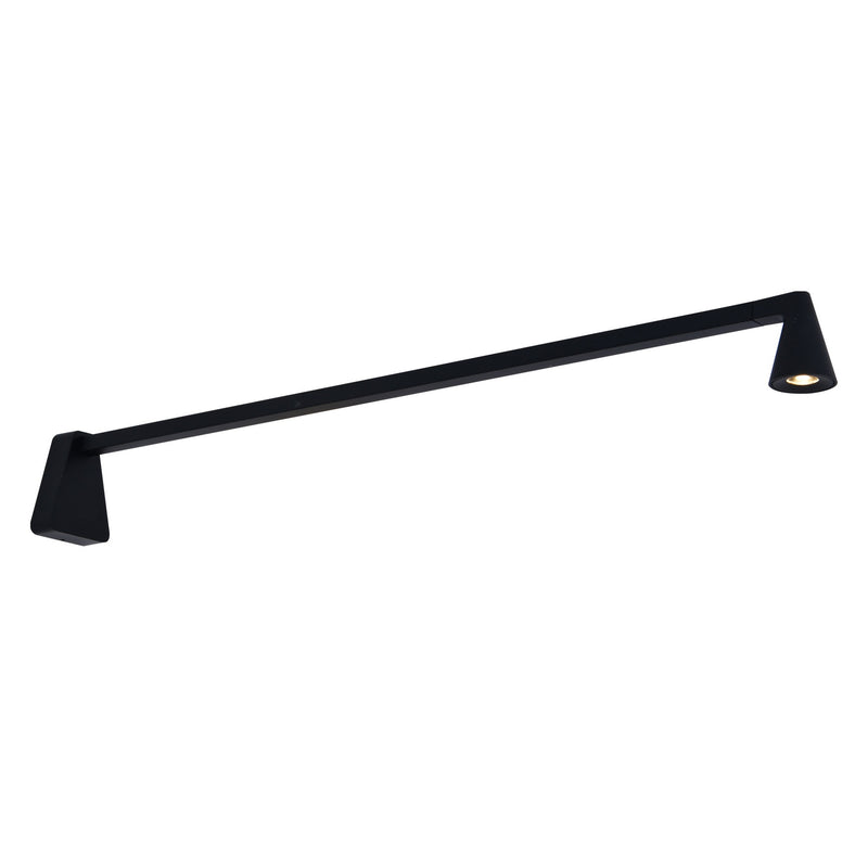 Applique murale LED Africa noire, L 60 cm