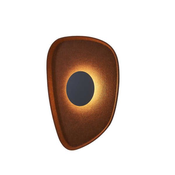 Applique murale LED Acustic café, L 39,8 cm