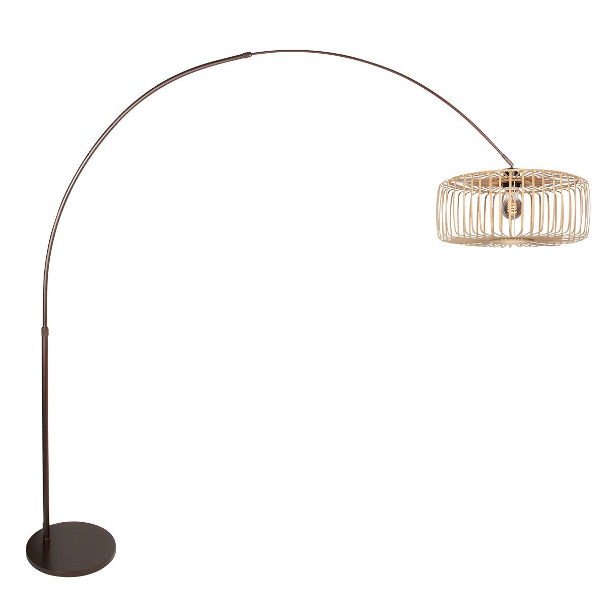 Lampadaire Breeza-Beache marron