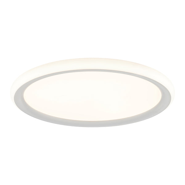 Plafonnier LED Doble blanc, Ø 50 cm