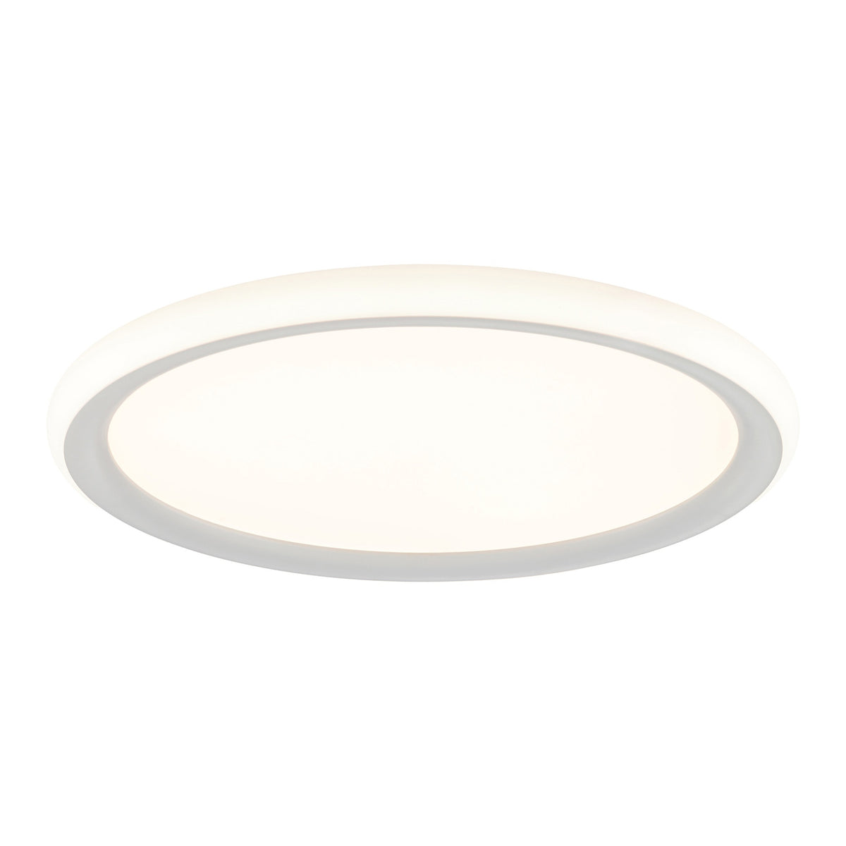 Plafonnier LED Doble blanc, Ø 50 cm
