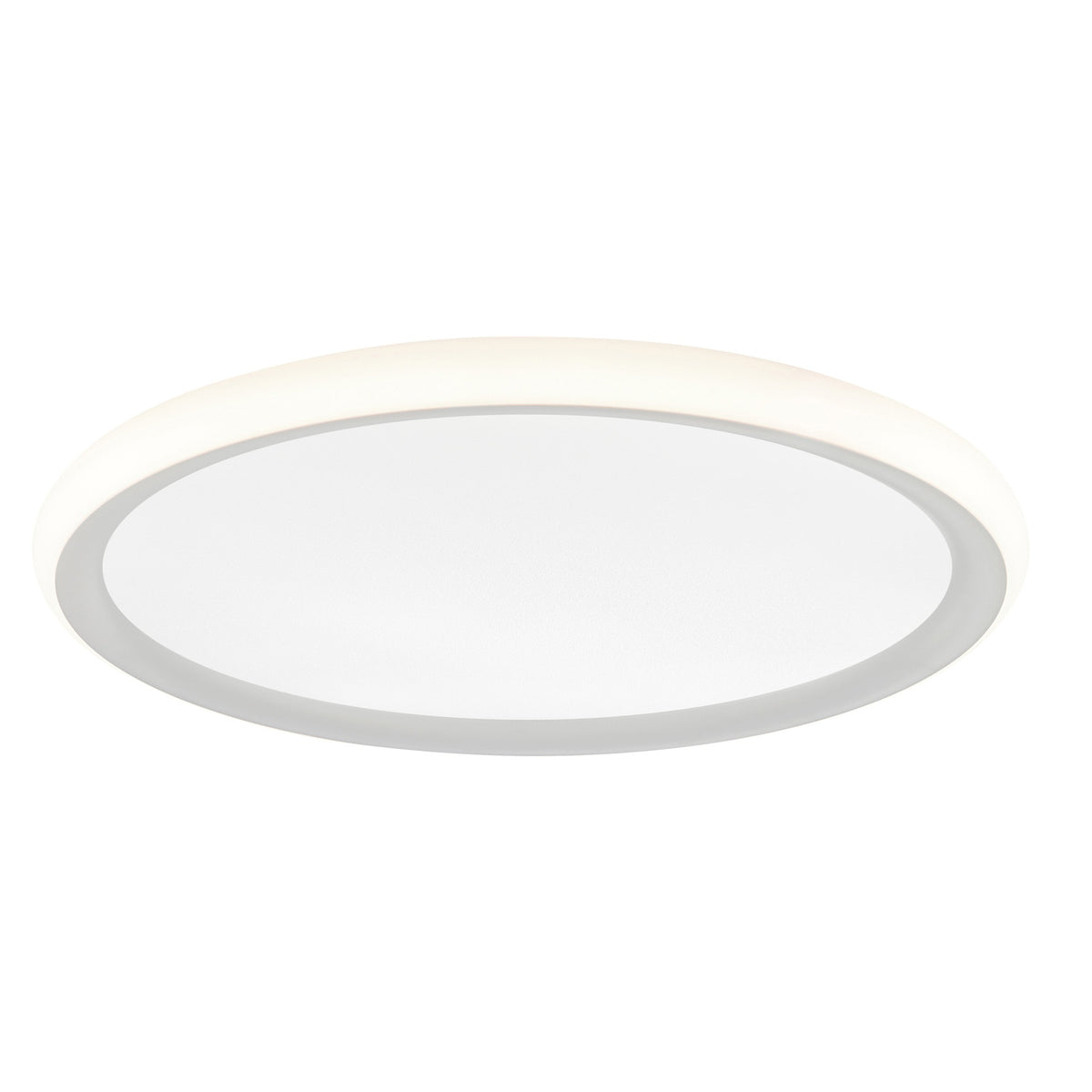 Plafonnier LED Doble blanc, Ø 50 cm