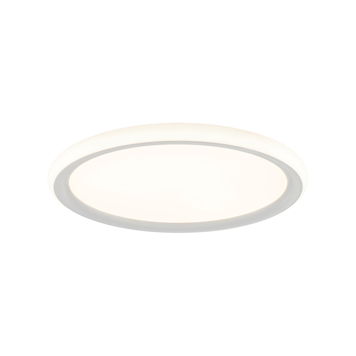 Plafonnier LED Doble blanc, Ø 30 cm