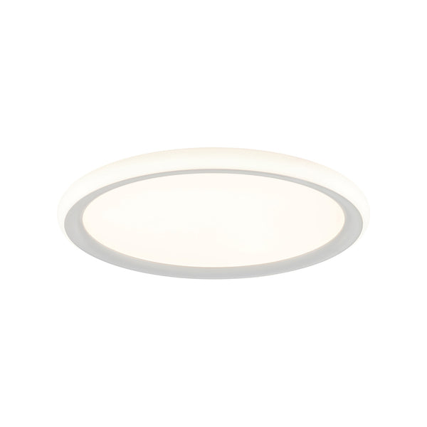 Plafonnier LED Doble blanc, Ø 30 cm