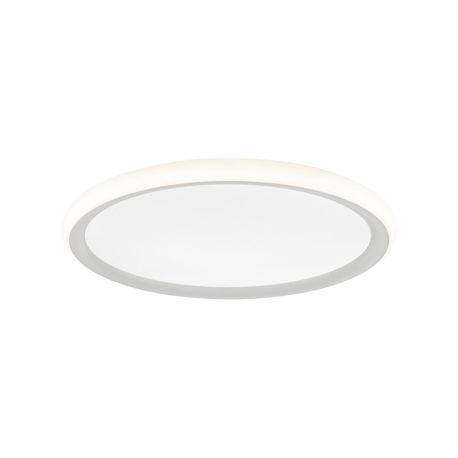 Plafonnier LED Doble blanc, Ø 30 cm