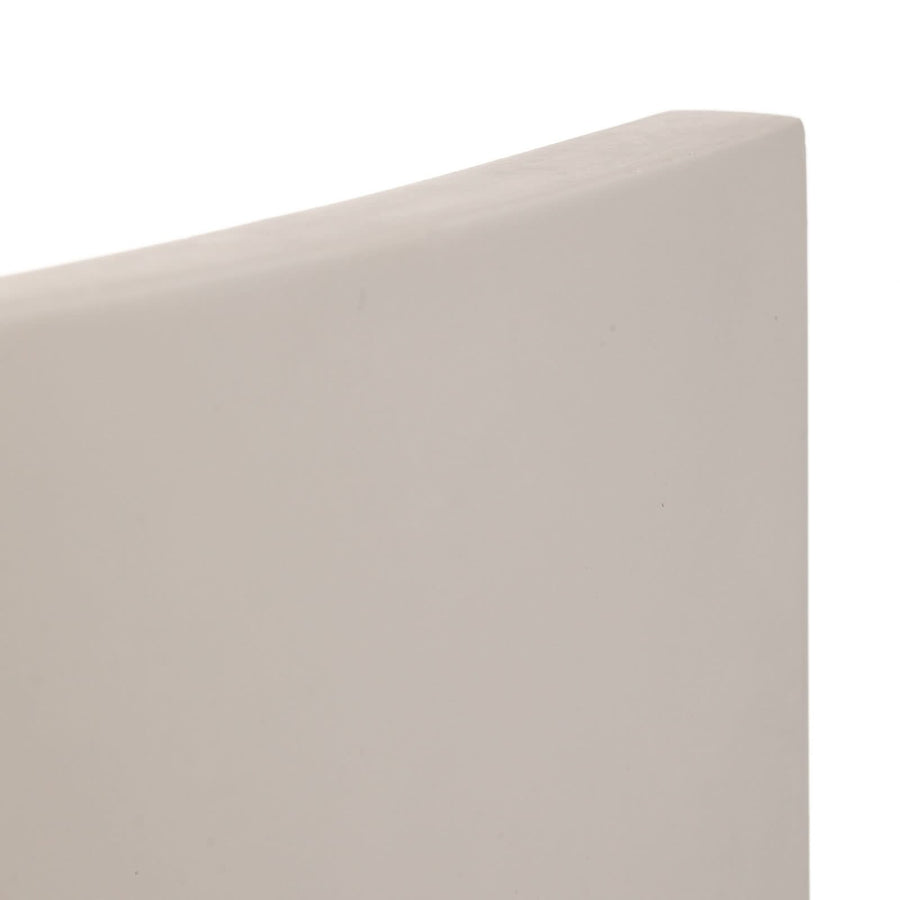 Applique murale Naike en plâtre, blanc, 2 lumières, hauteur 15 cm, 20 W