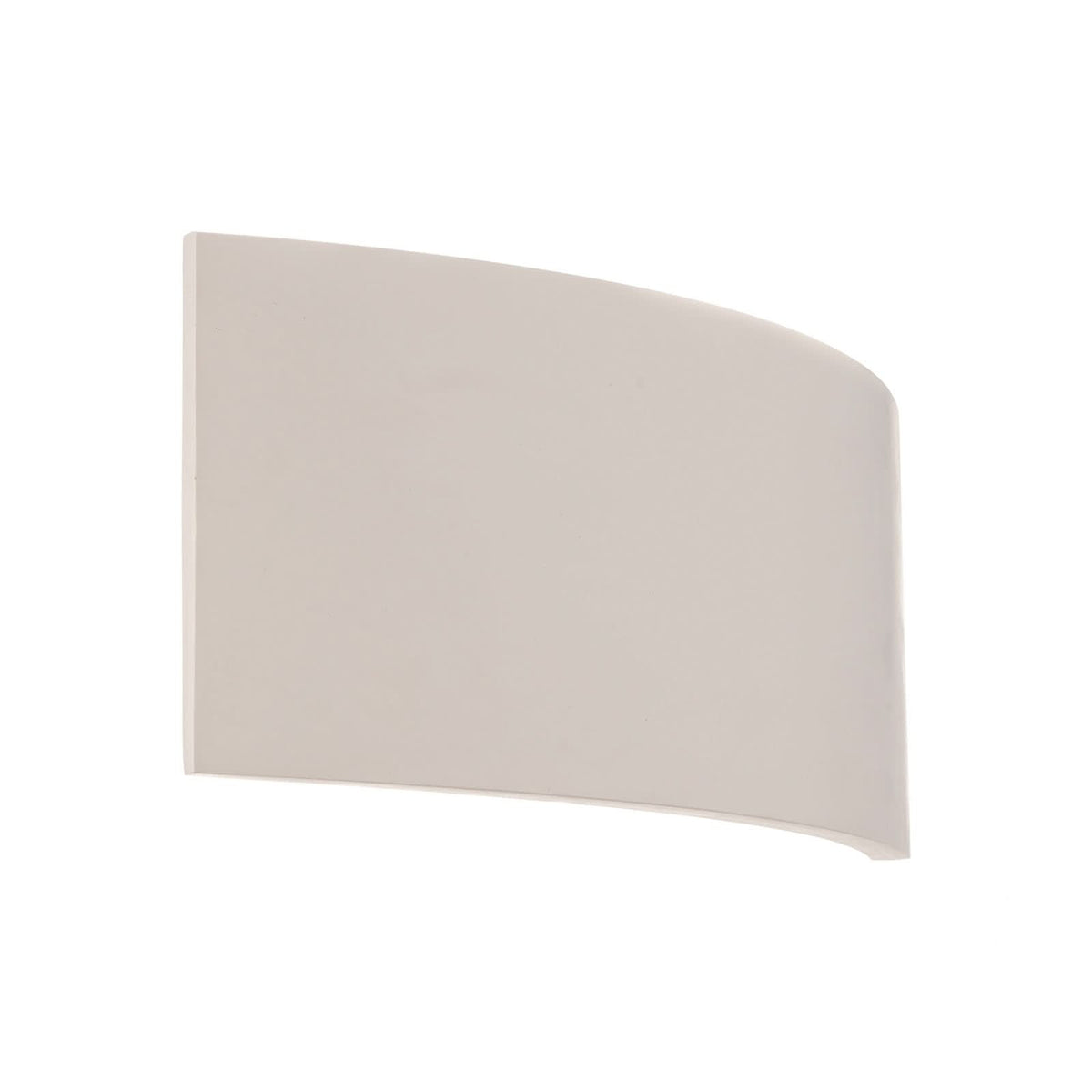 Applique murale Naike en plâtre, blanc, 2 lumières, hauteur 15 cm, 20 W