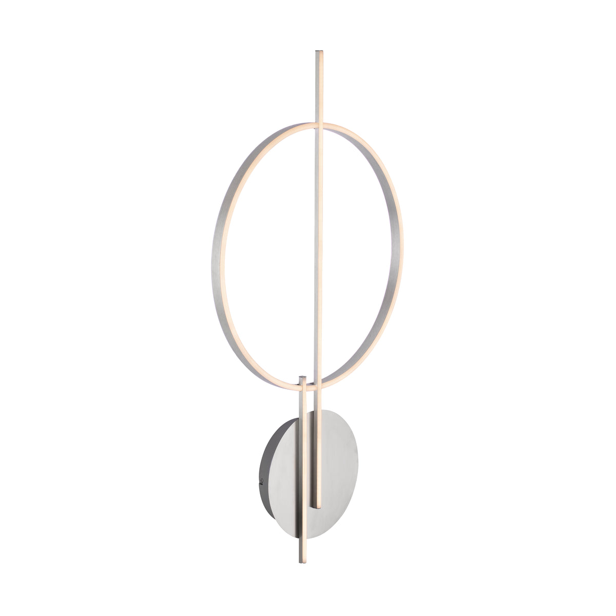 Plafonnier Q-Arkoa argenté
