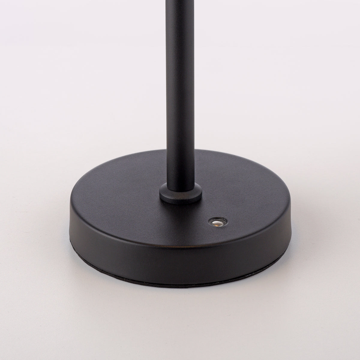 Lampe à poser Rika noire, verre, L 15 cm