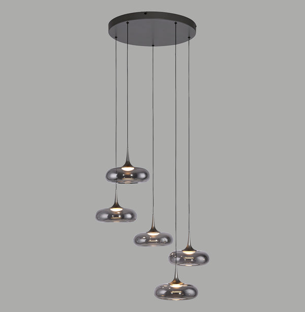 Suspension Posh grise (15694-15)