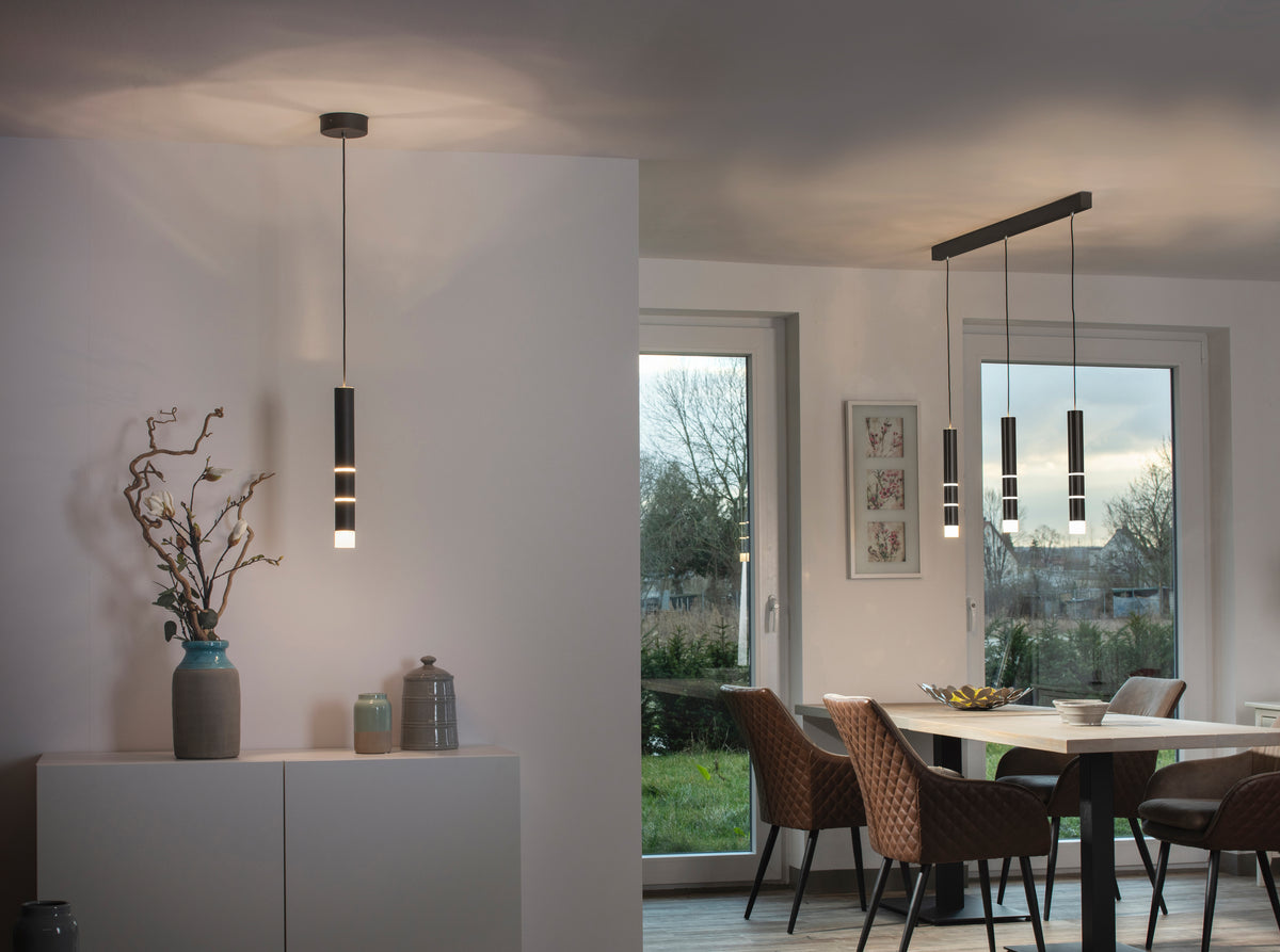 Suspension Pure-Vega noire, L 5 cm
