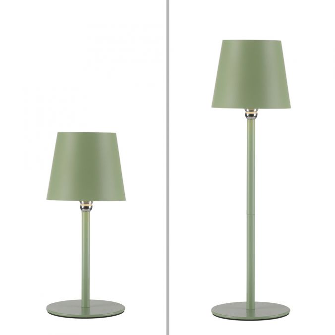 Lampe à poser Boteria verte