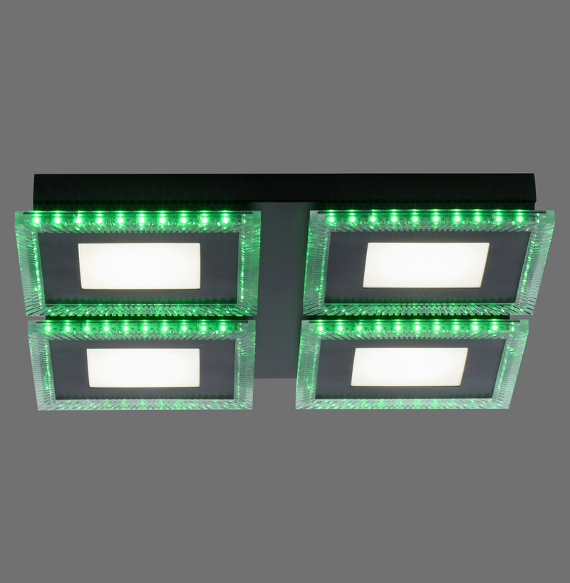 Plafonnier LED | Acri Noir