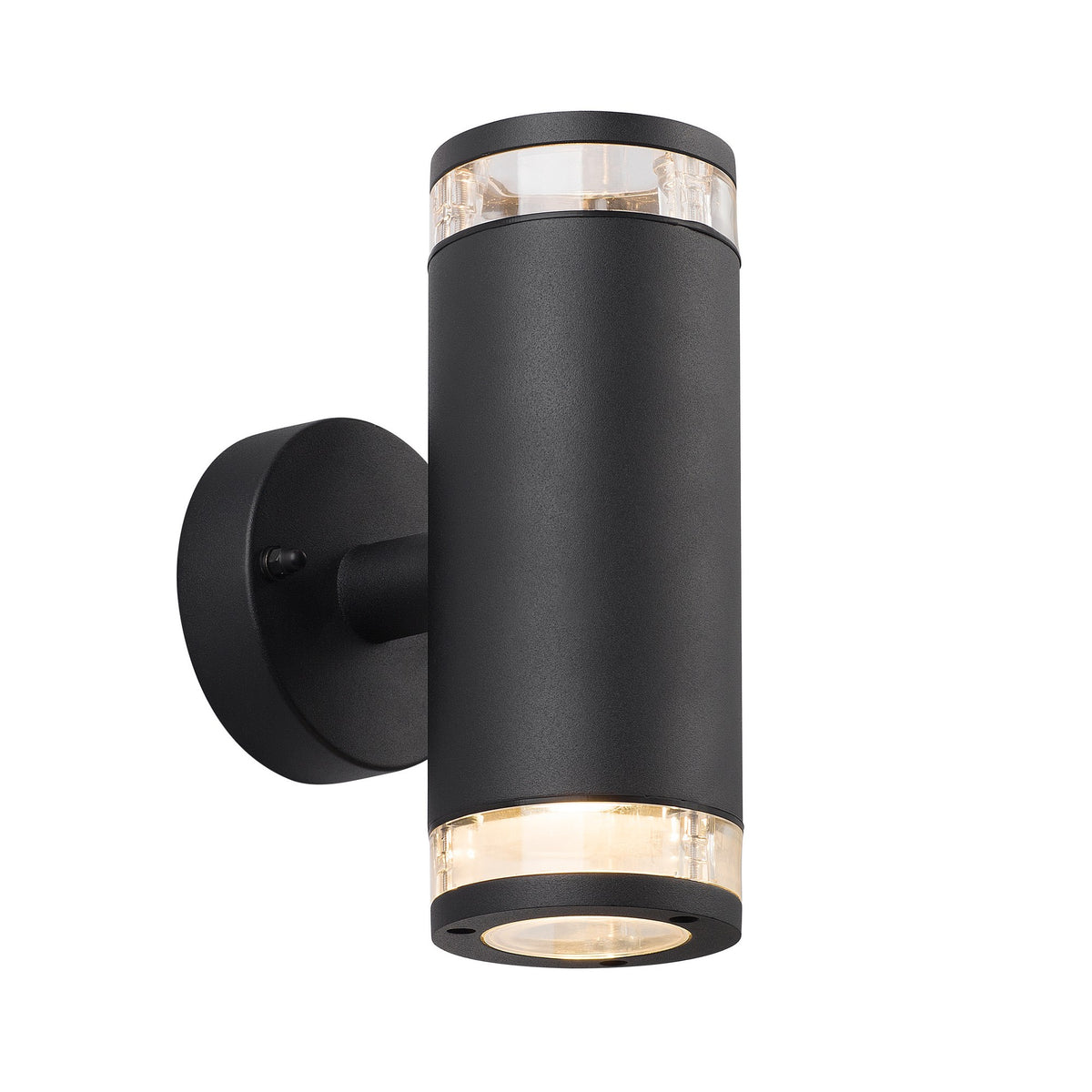 Applique extérieure Birk Double noire, IP44