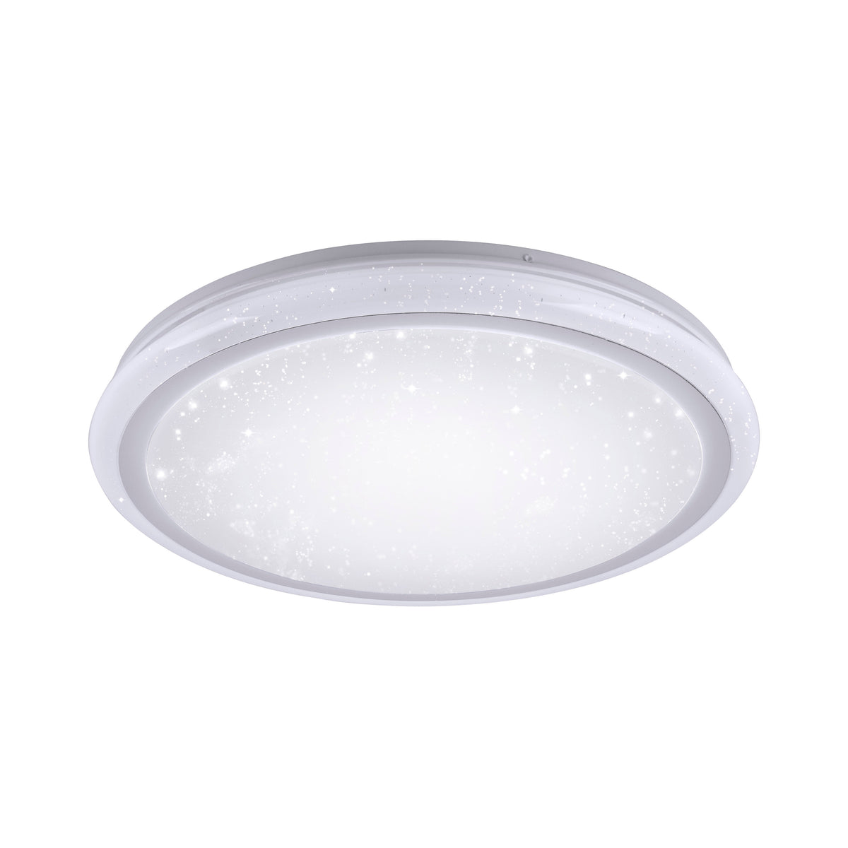 Plafonnier Luisa blanc, L 40 cm