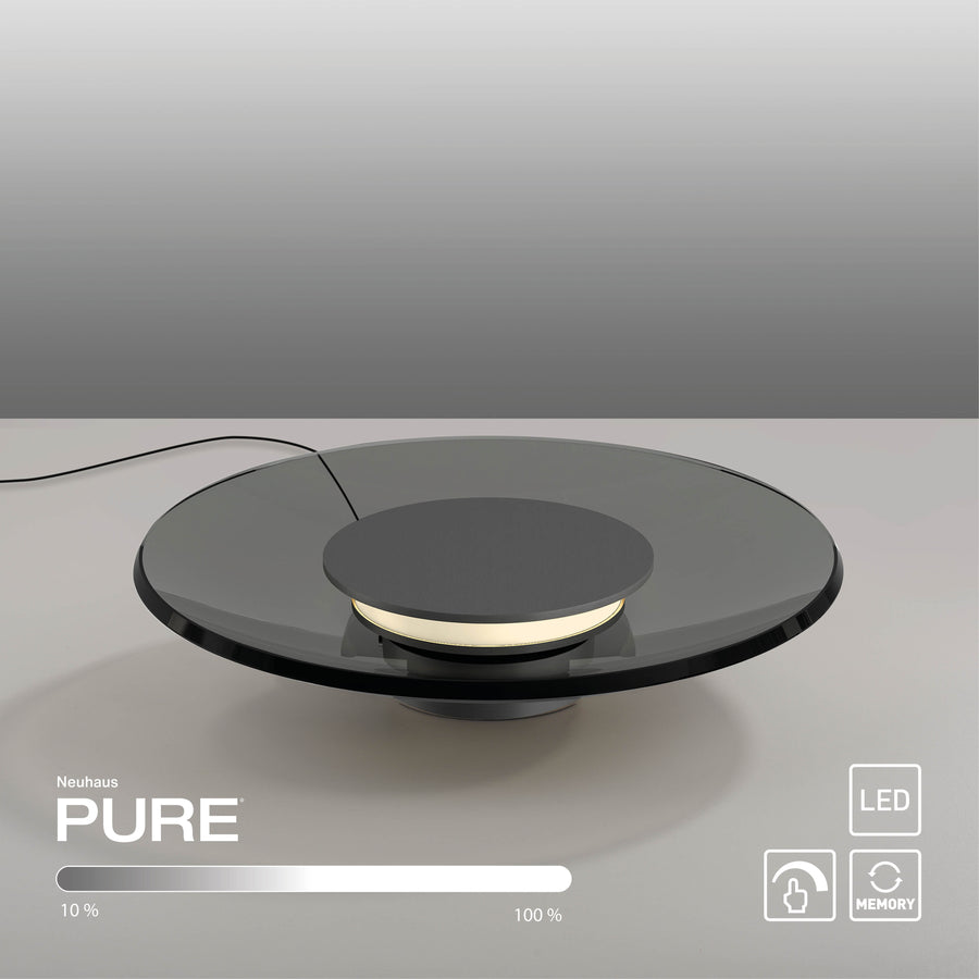 Lampe à poser Pure Moon grise
