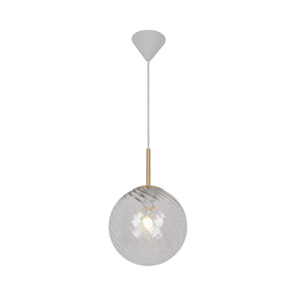Suspension Chisell 25 laiton, verre