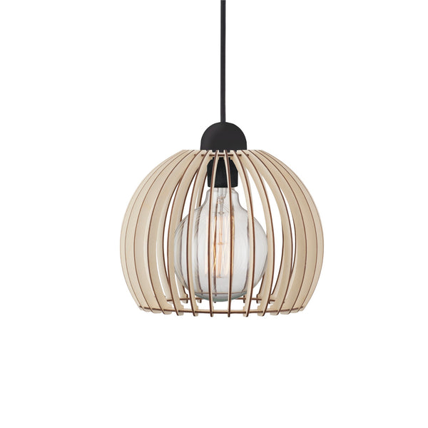 Suspension Chino 25 bois naturel