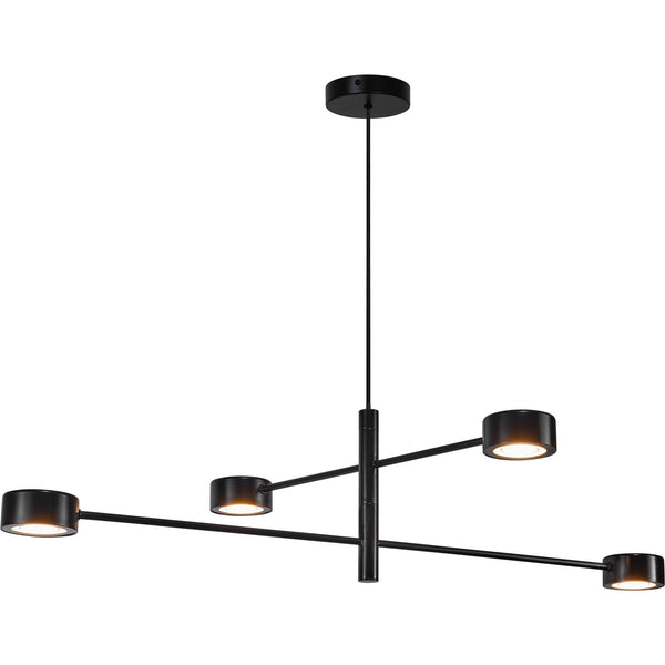 Suspension LED Clyde 4-Spot noire