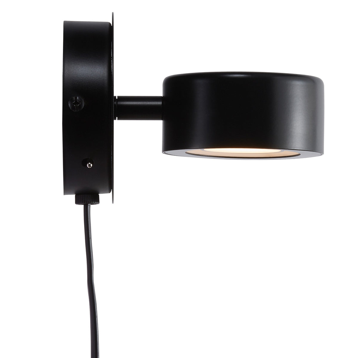 Applique murale LED Clyde noire