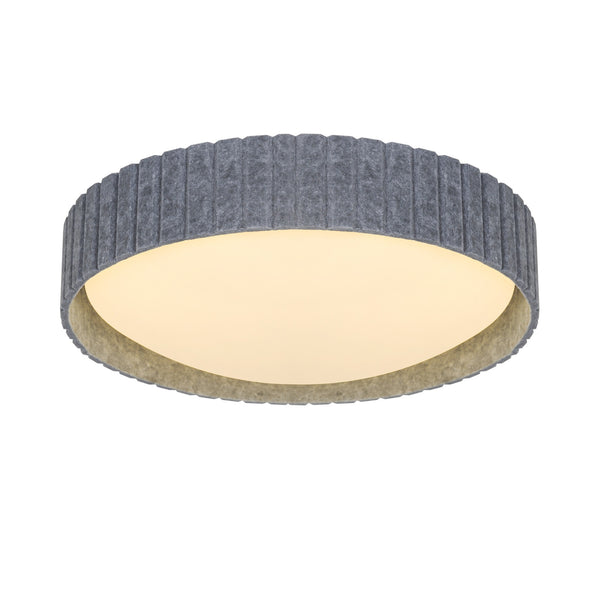 Plafonnier Corato 40 gris