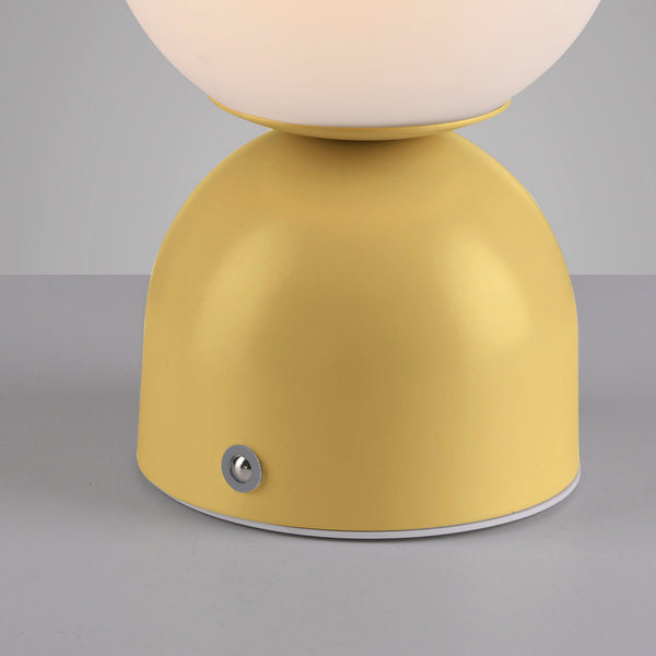 Lampe à poser Rudi jaune