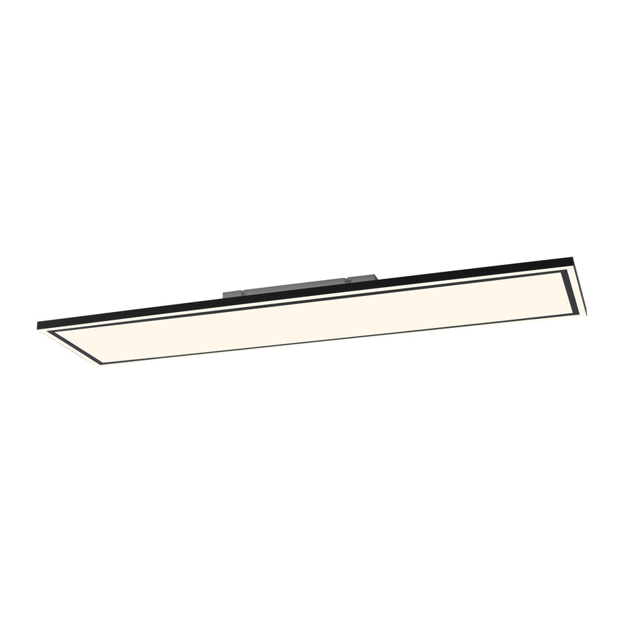 Plafonnier Edging-Smart noir, H 120 cm