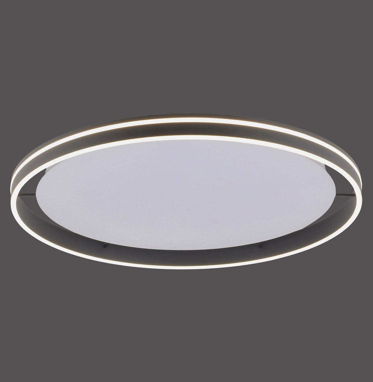 Plafonnier Q-Vito anthracite, L 79,4 cm