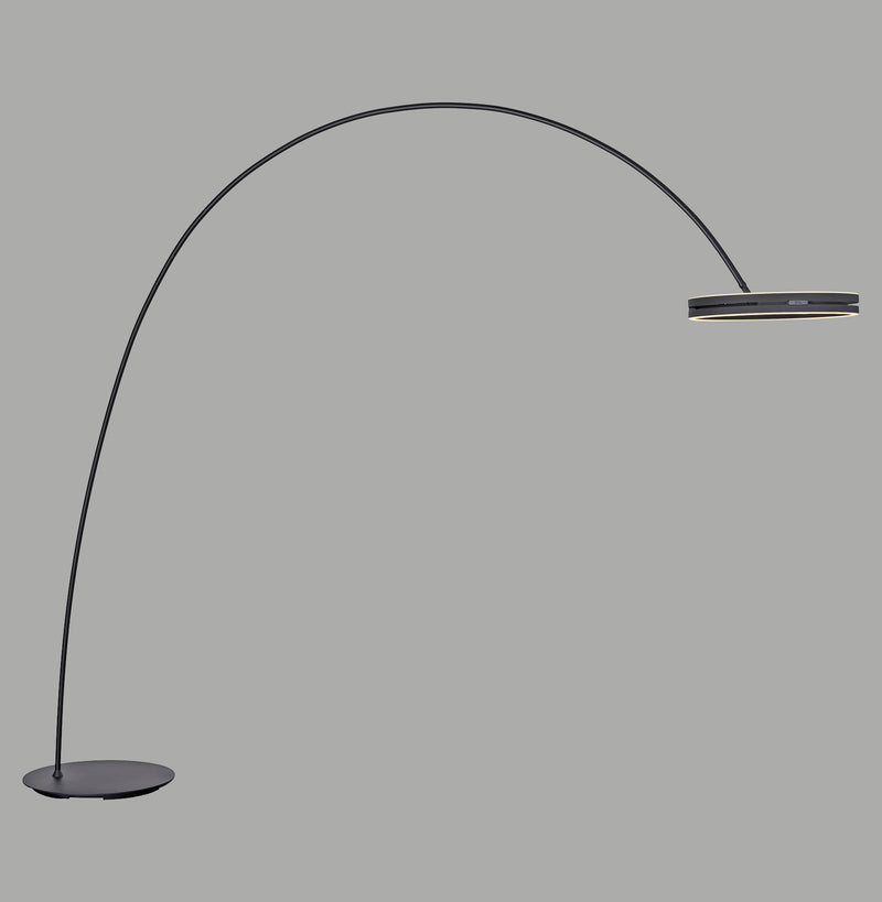 Lampadaire Pure Loop-Bow noir