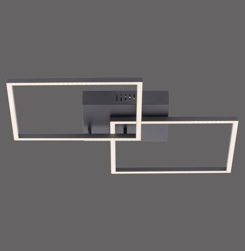 Plafonnier LED | Iven Noir