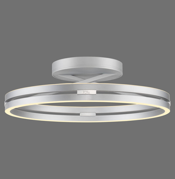 Plafonnier Pure Loop aluminium