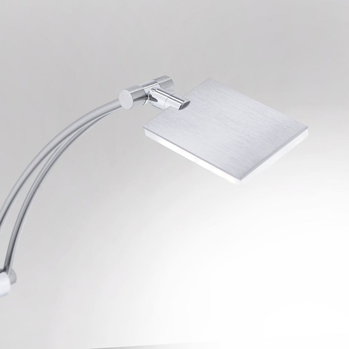 Lampadaire Artur acier, L 43 cm