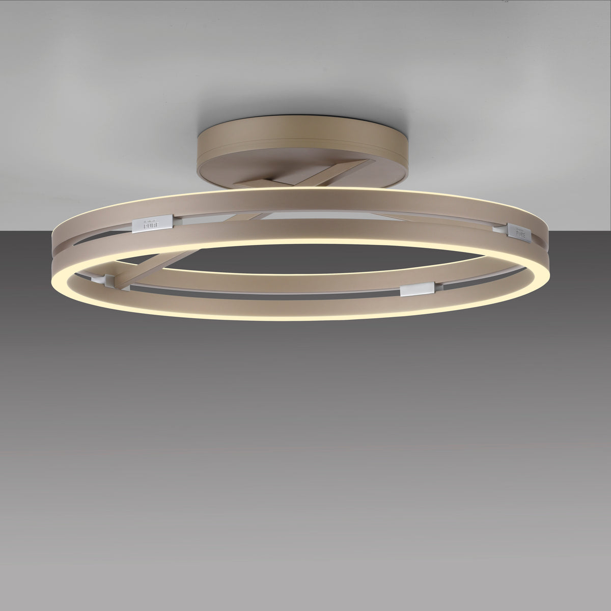 Plafonnier Pure Loop marron