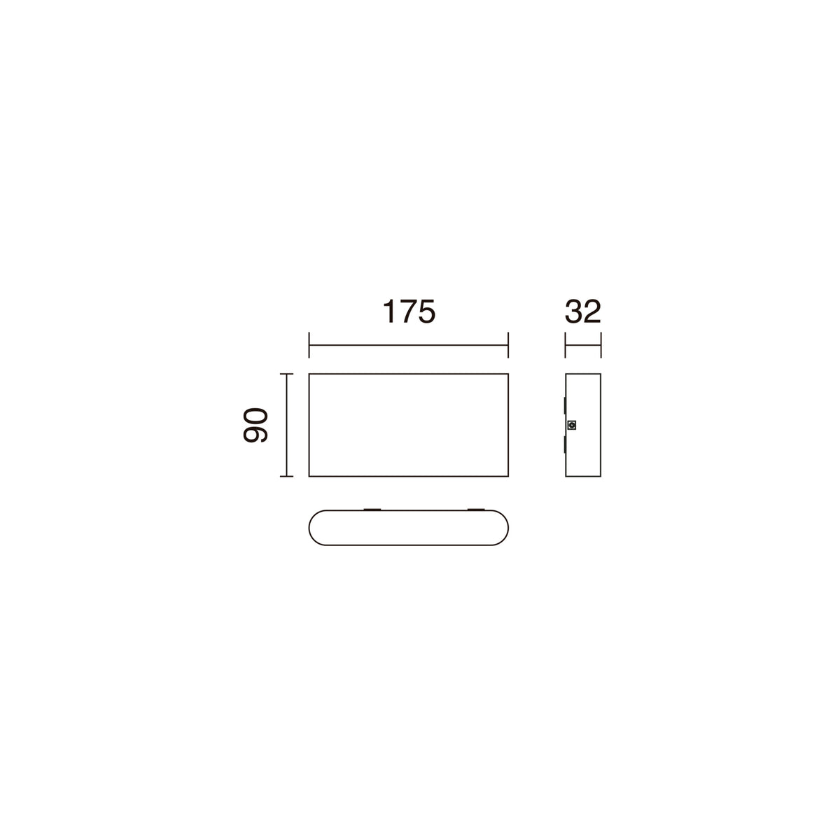 Applique extérieure Mura 2 lumières IP65, blanc, 4 W