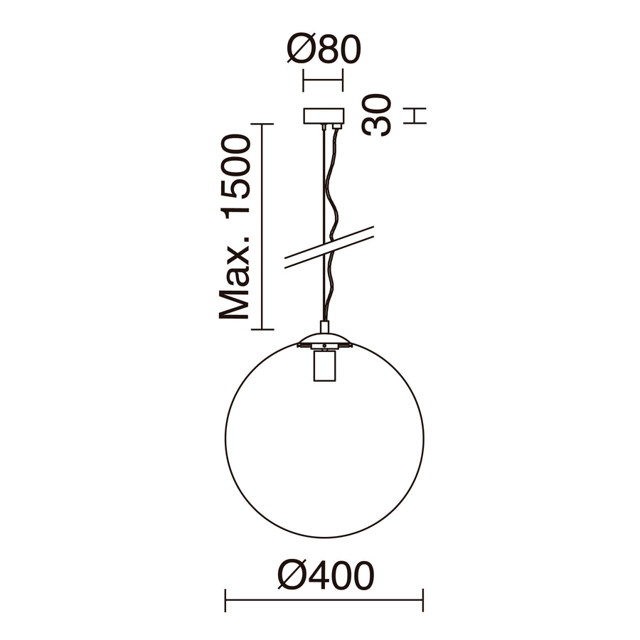 Suspension OXY, Ø 40 cm