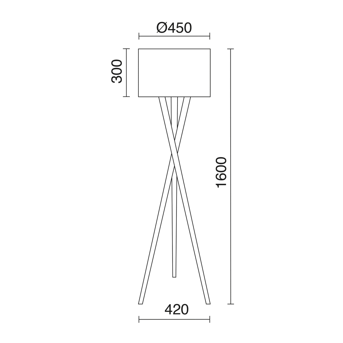 Lampe à poser Wood