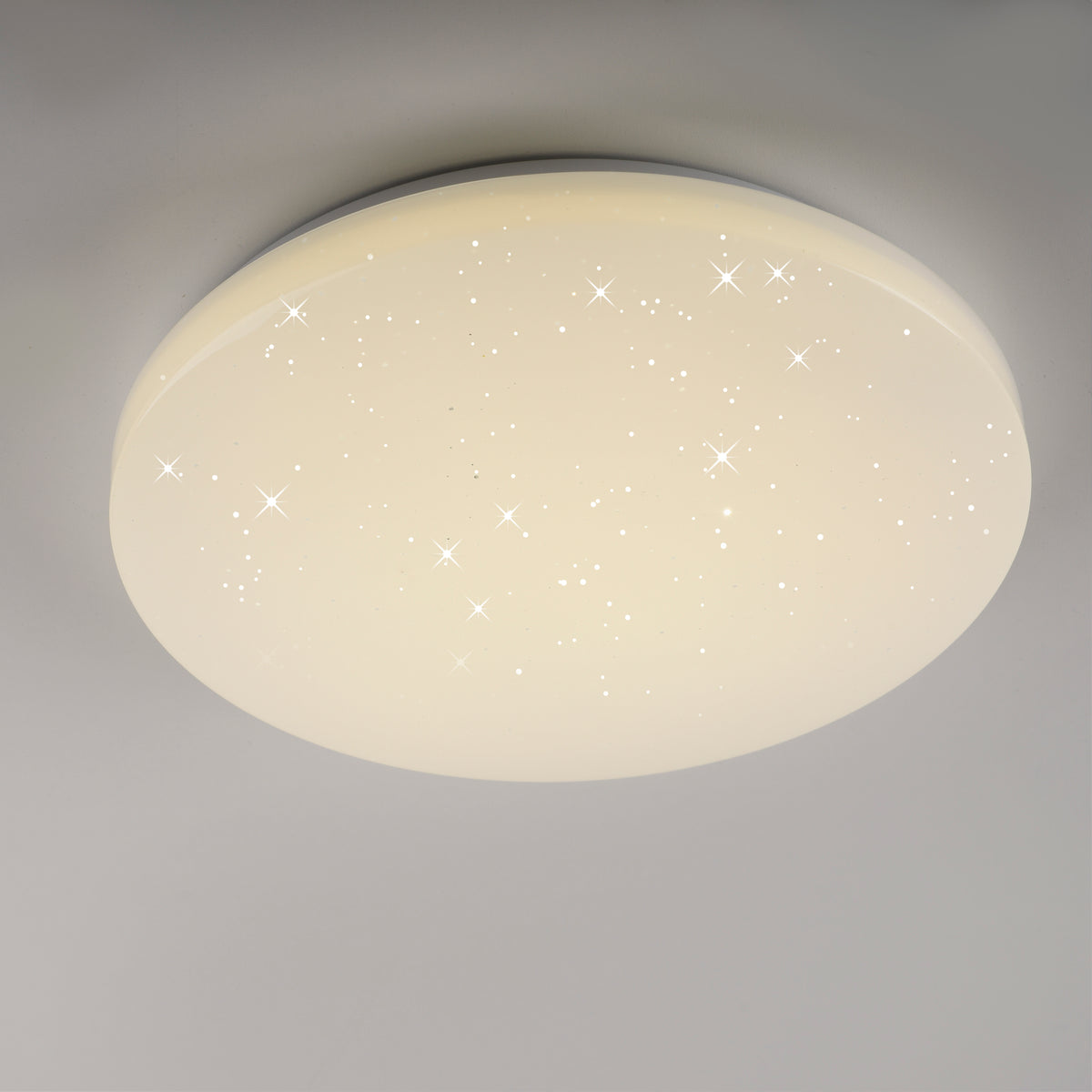 Plafonnier Uranus blanc, L 26 cm (14285-16)
