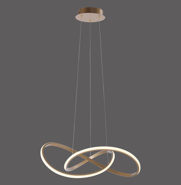 Suspension Maria laiton mat