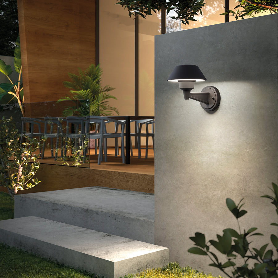 Applique extérieure Bucket IP65, anthracite, 4000 K