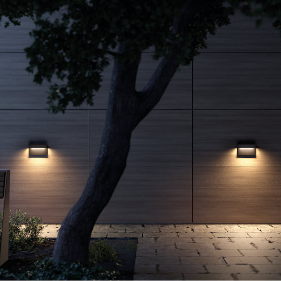 Applique extérieure Tasca IP65, anthracite, 4 W, 2700 K