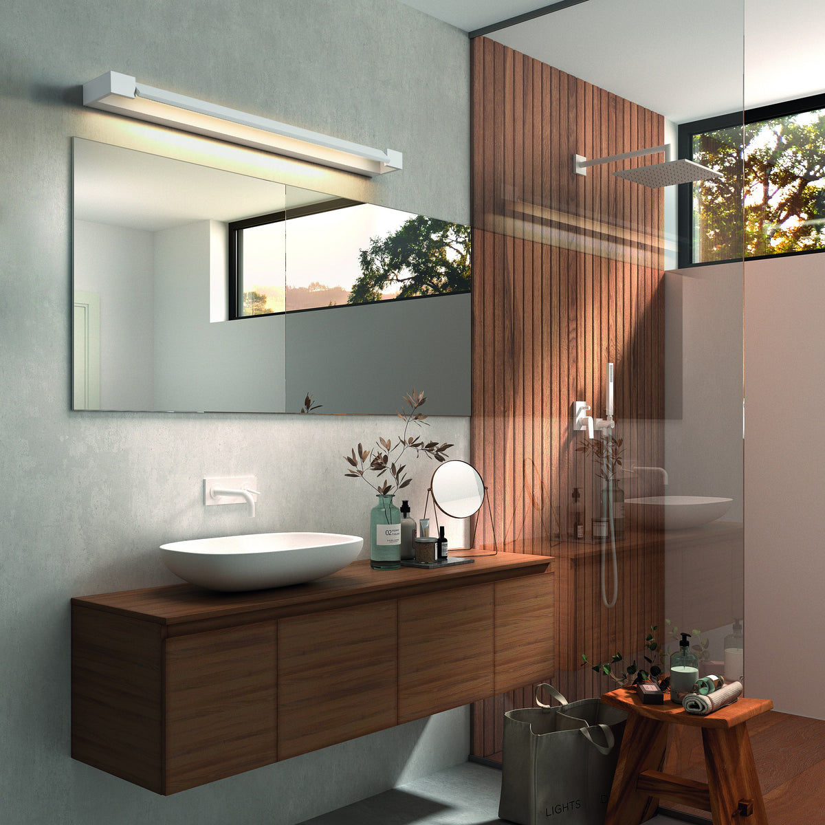 Applique murale Tilt salle de bain, 18 W