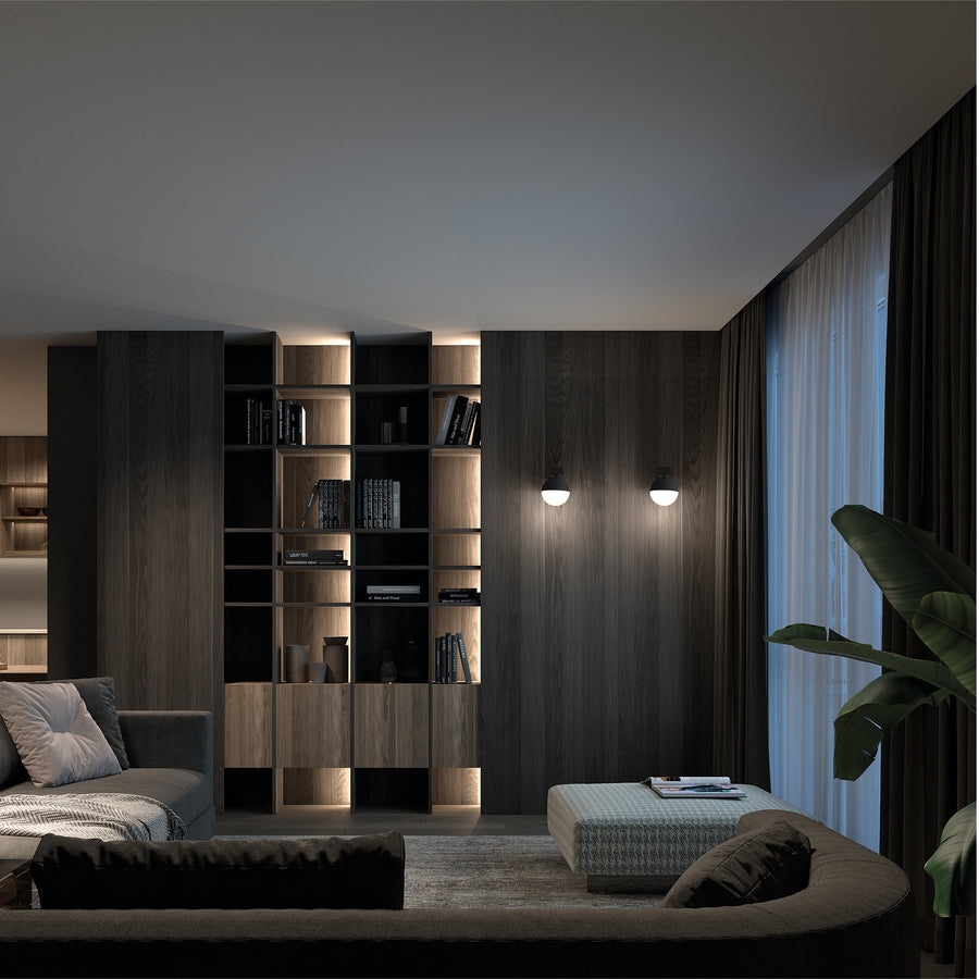 Applique murale UKU3, LED intégrée, variable