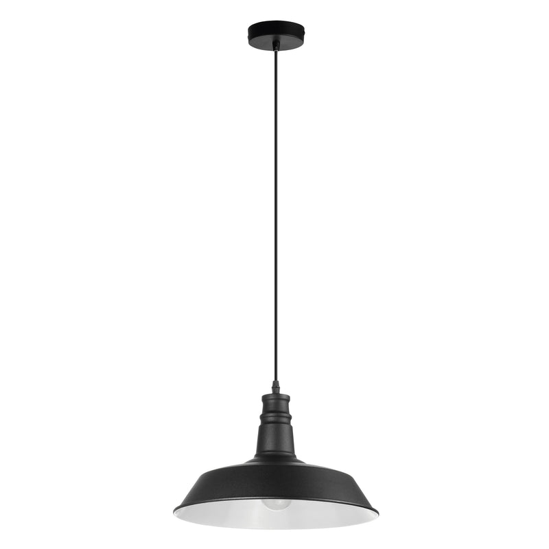 Suspension Vintage, noir blanc