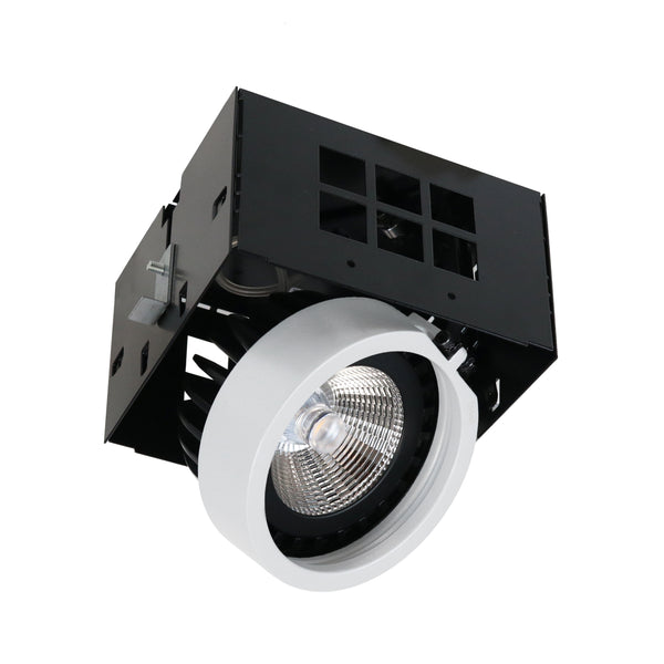 Spot encastrable orientable Atolon, LED intégrée, variable DALI